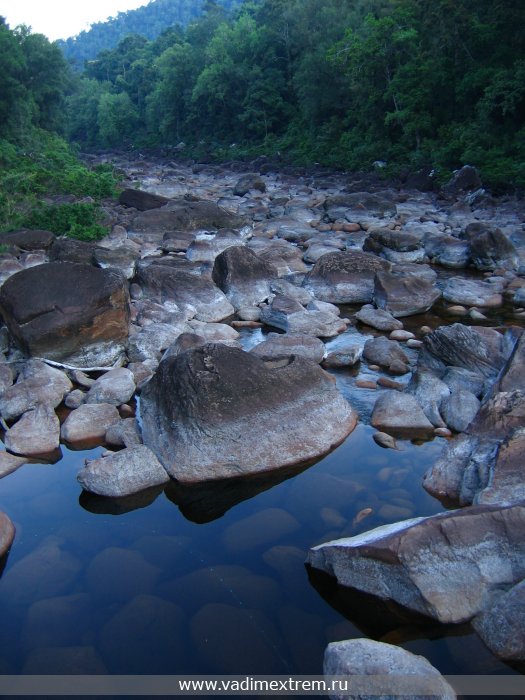 каменная река Текчу