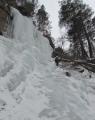 17-ти метровый ледопад