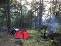 лагерь в лесу