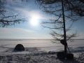 Типичное, Байкальское морозное утро.